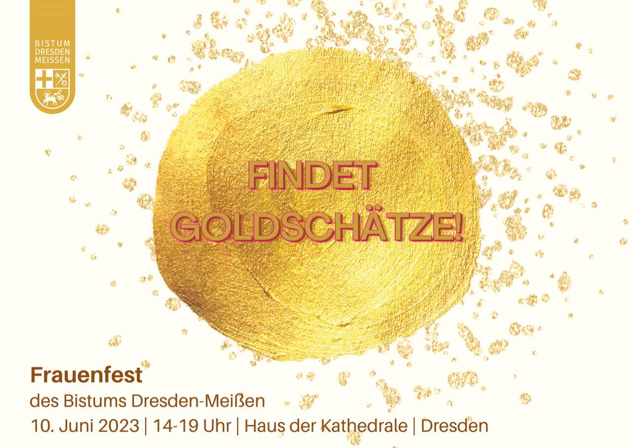 m_postkarte frauenfest 2023-1 | Kath. Pfarrei Selige Märtyrer vom Münchner Platz - Aktuelles - Findet Goldschätze!